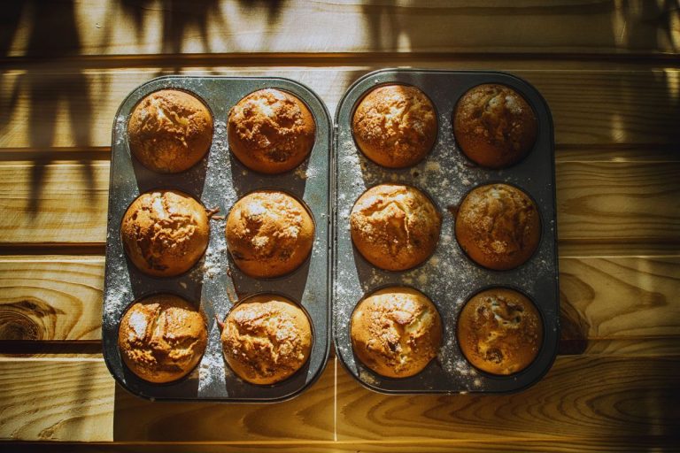 Mini Pancake-Style Banana Mini Muffins