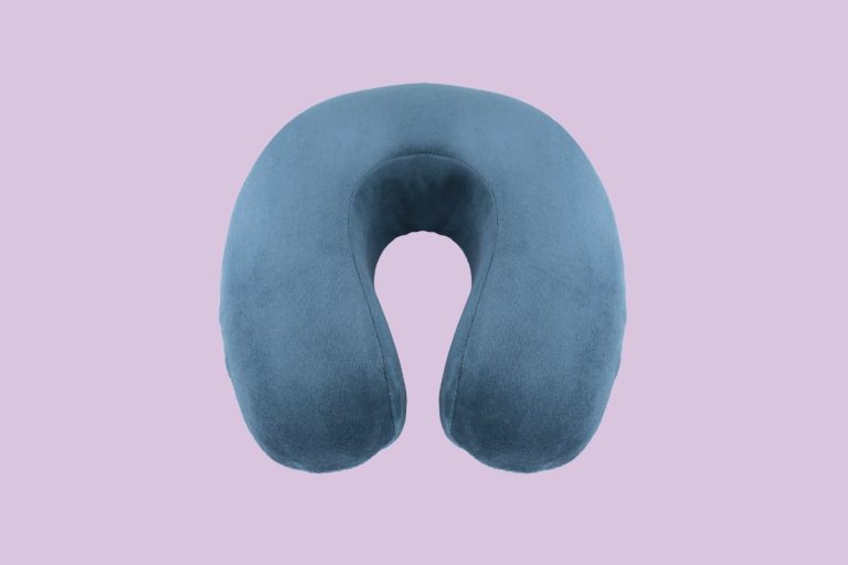 almohada de cuello con patron gratis