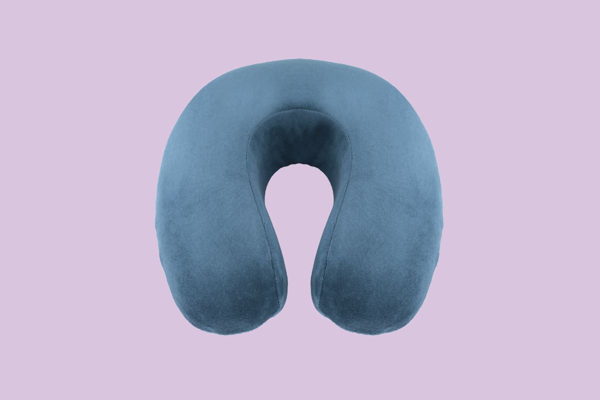 almohada de cuello con patron gratis